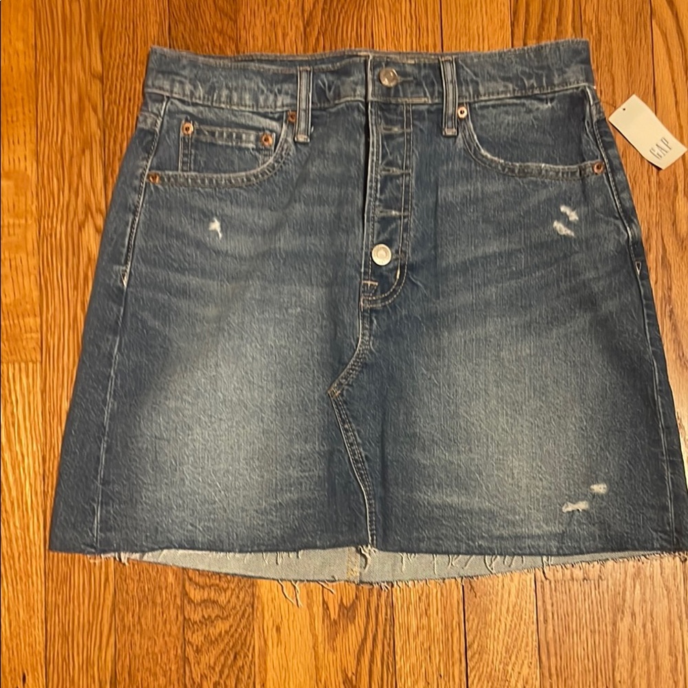 Denim Blue Skirt